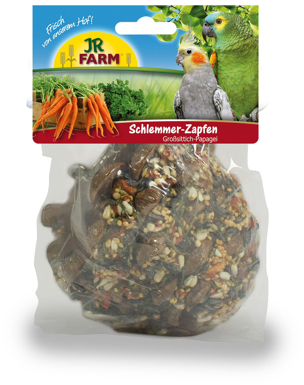 JR Birds Schlemmer-Zapfen Großs. & Papagei 195 g
