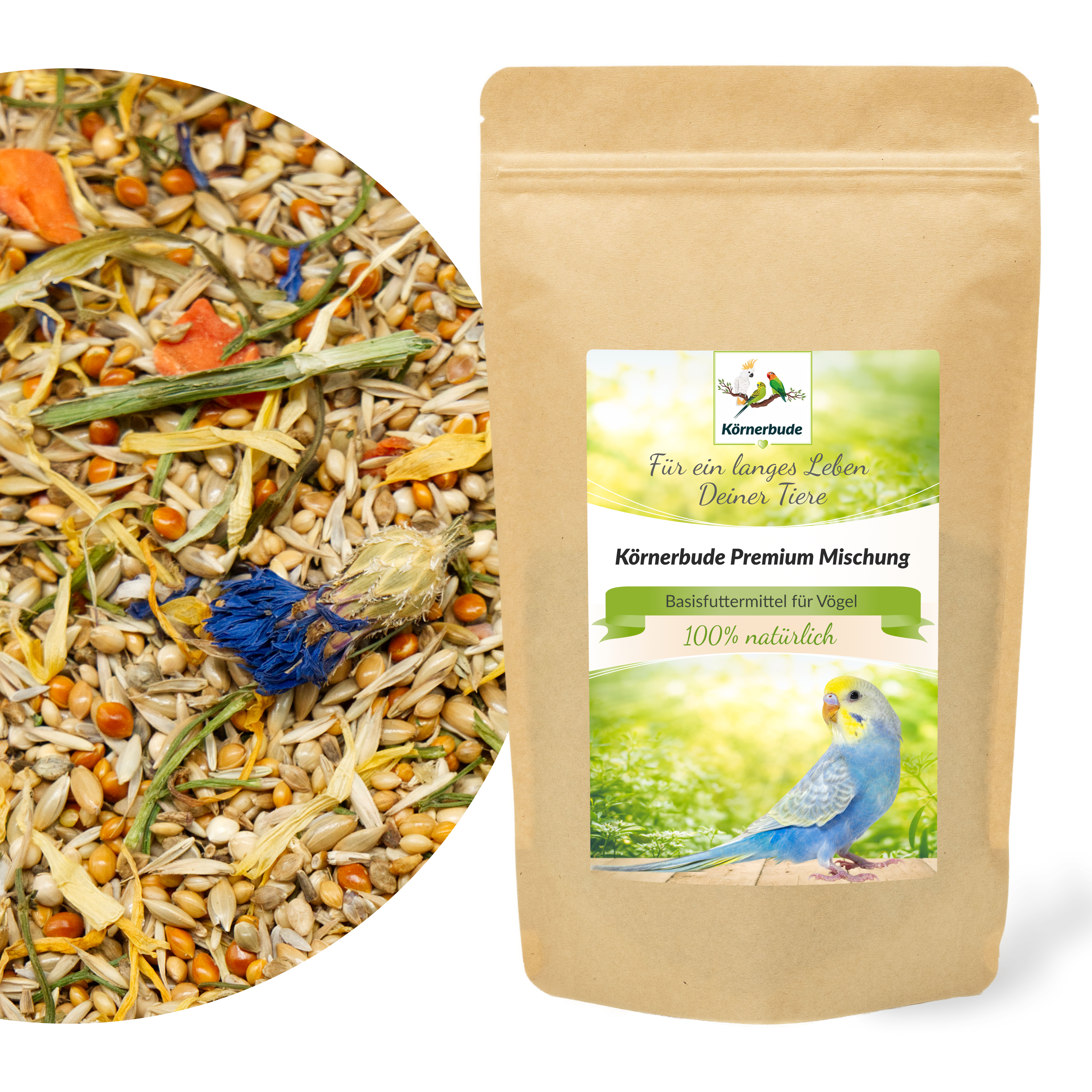 premium_mischung_koernerbude_wellensittichfutter Körnerbude Premium-Mischung