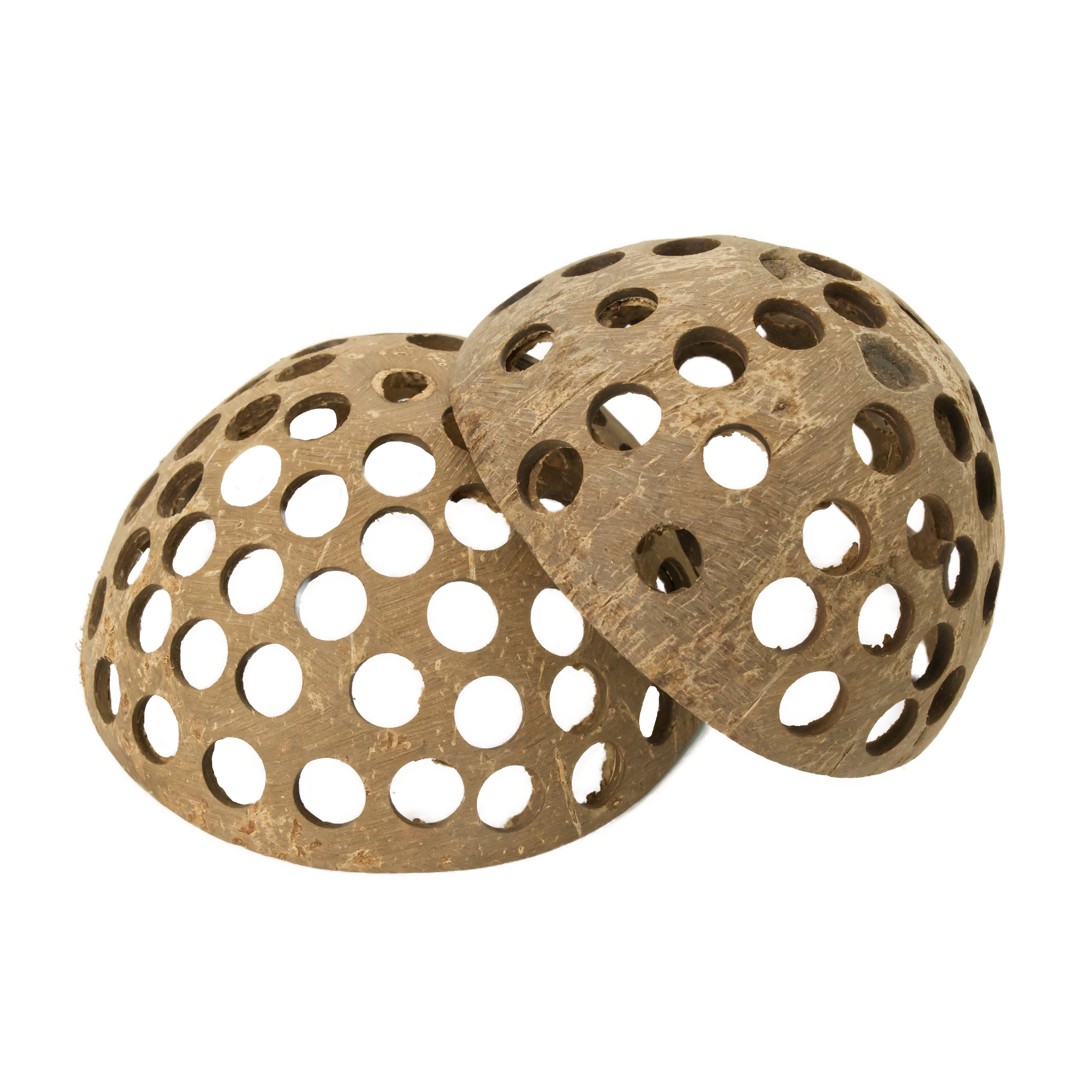 Kokosnusschale gelocht ca. 10-13cm
