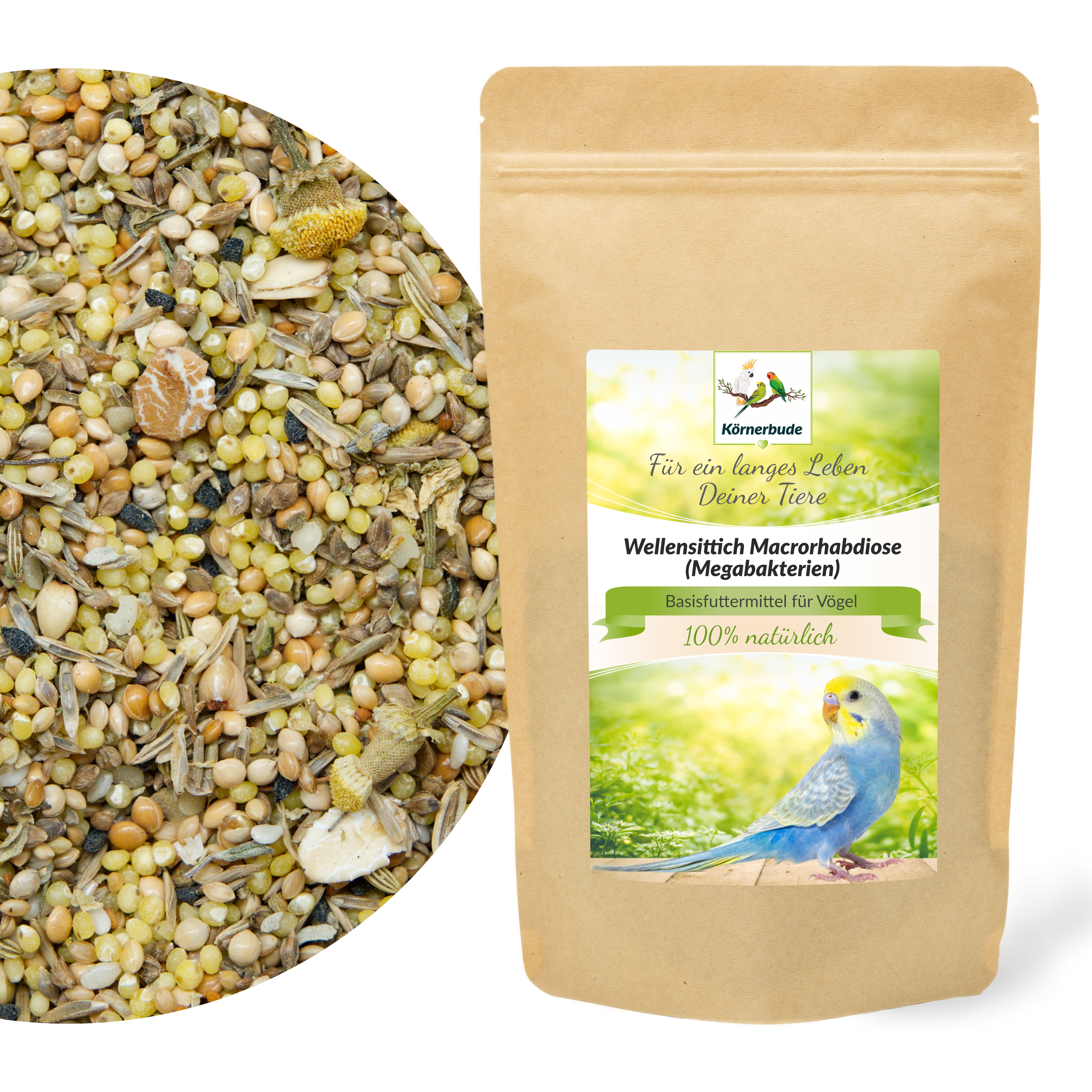 Wellensittich GemüseMix 500g Vogelfutter online kaufen