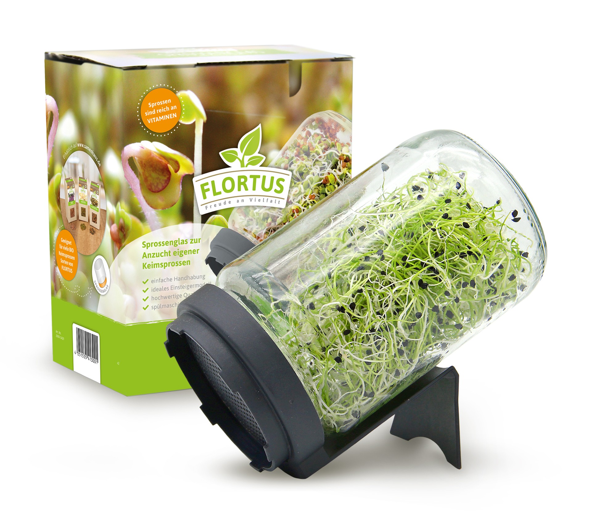 Sprossenglas 750ml