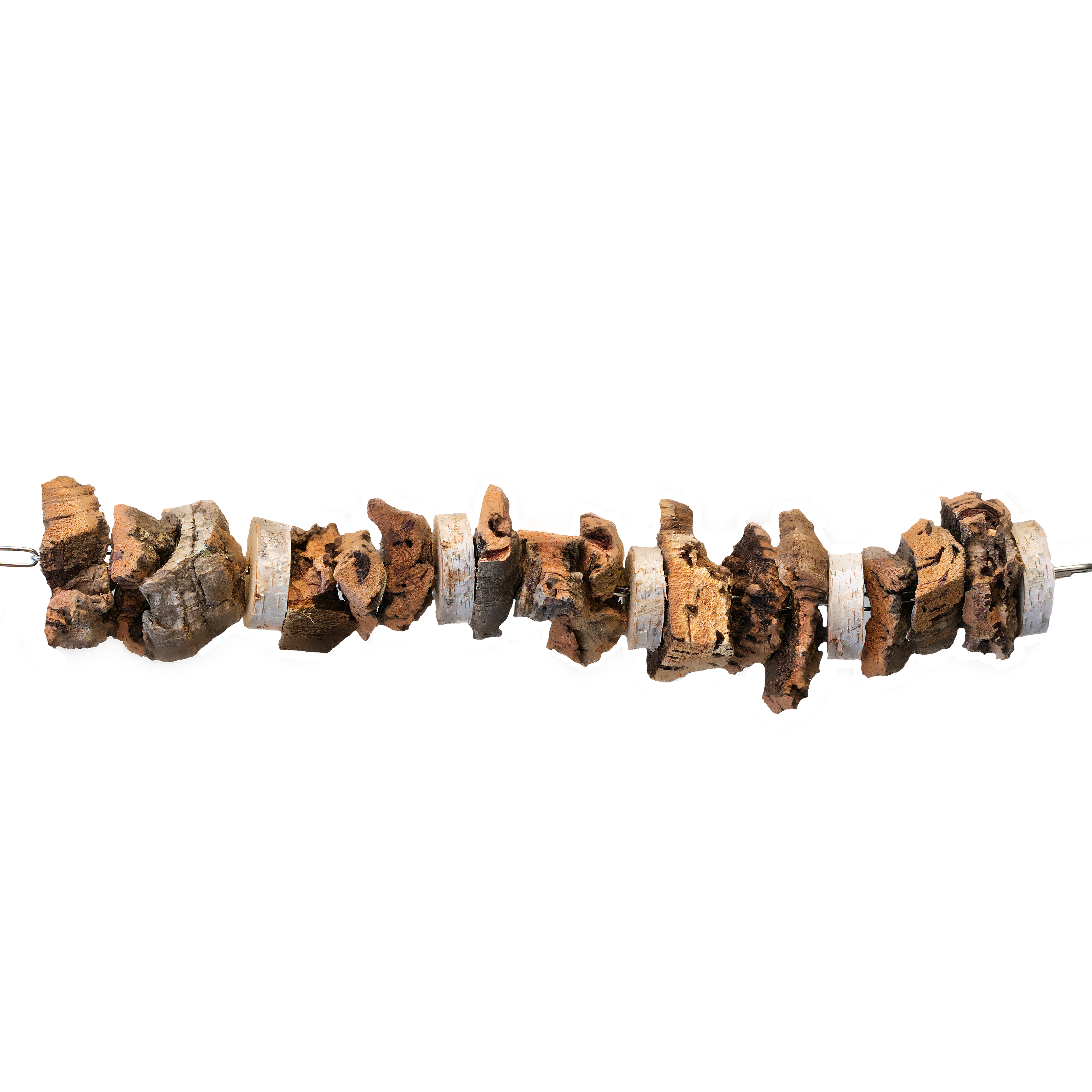 Spielzeug aus Naturkork zum Aufhängen - ca. 70 cm