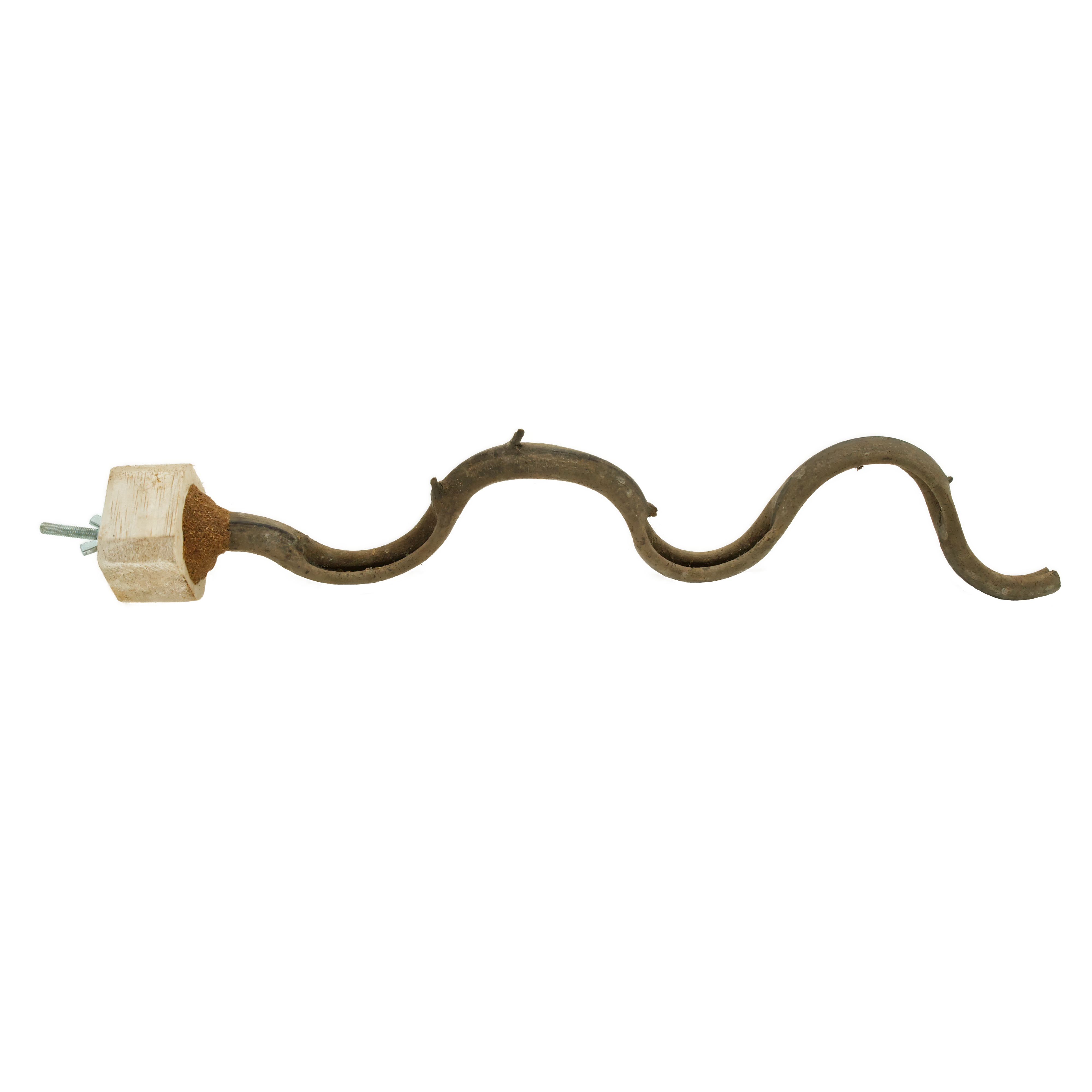Lianensitzstange mit Halterung, groß 40 - 45 cm