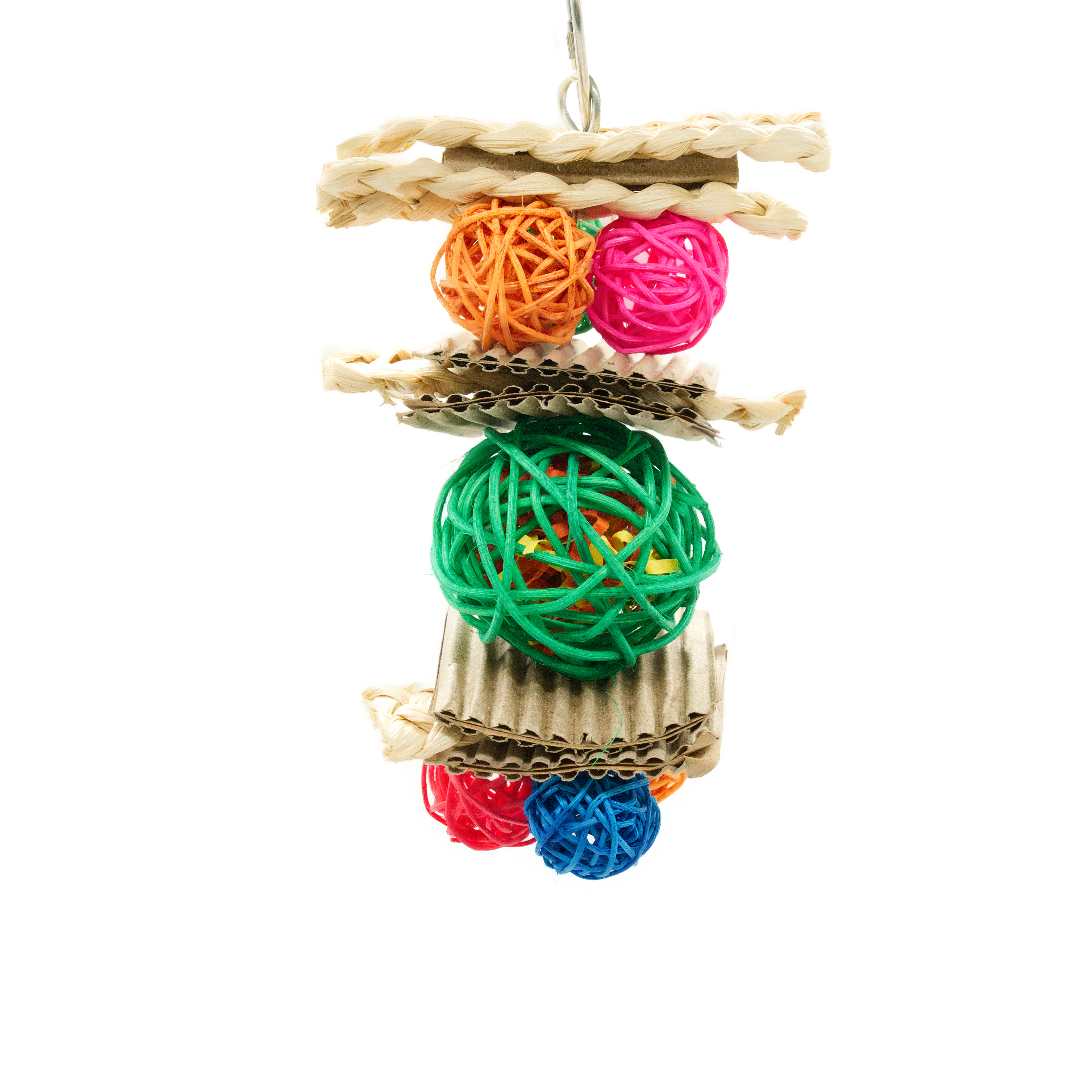 Cage Toy, Spielzeug mit Geflechtbällen
