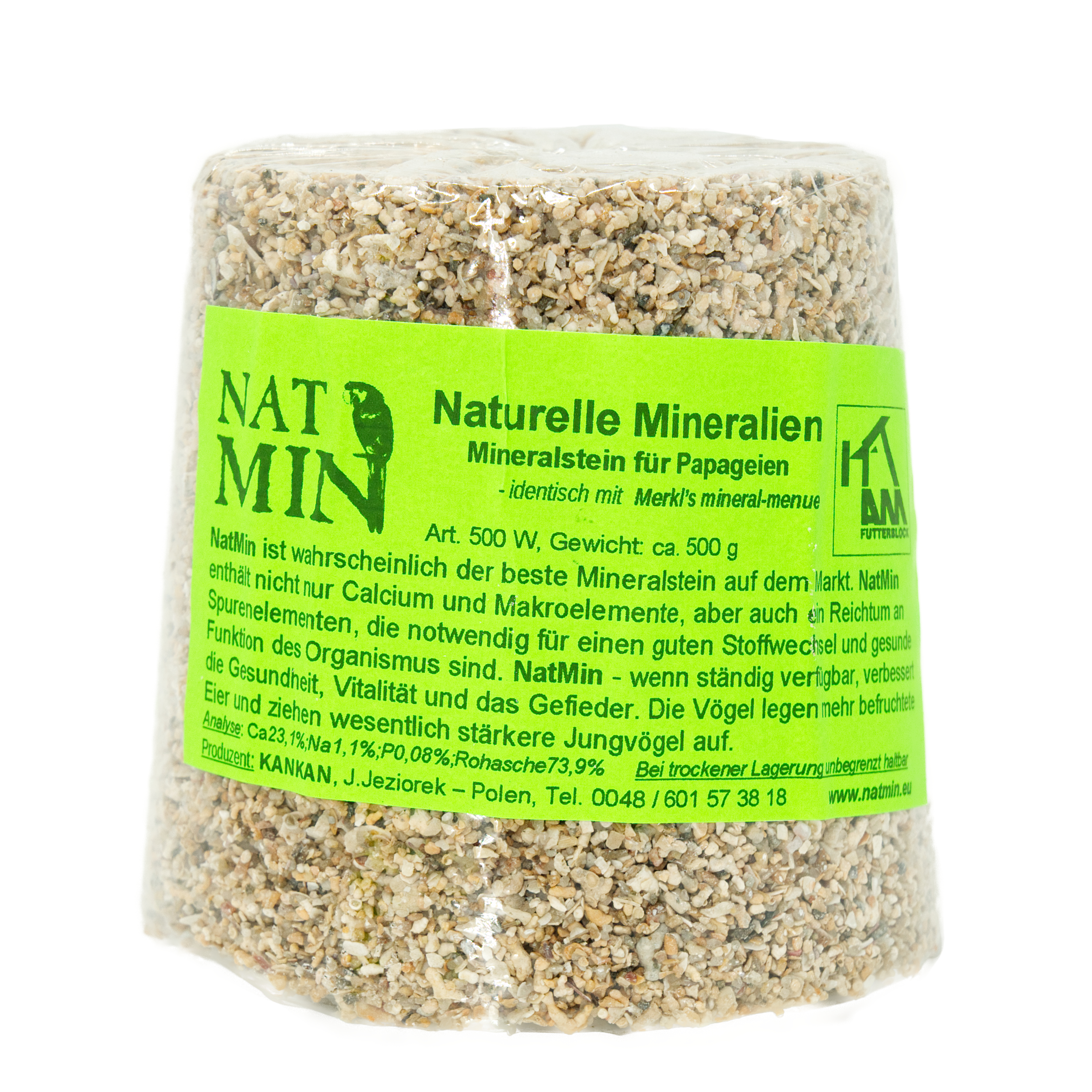 NatMin 500W, 500g